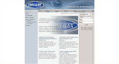 Desktop Screenshot of econtalex.com.br